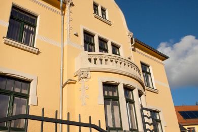 Jugendstil-Villa Sanierung / Sandsteinangleichung - Schutzbeschichtung